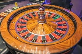 live roulette wheel and dealer closeup broadcast